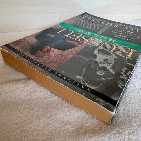 Bill Russell Celtics Legend Signed Autograph Russell Rules Book (To Dan), Rare - Picture 10 of 16